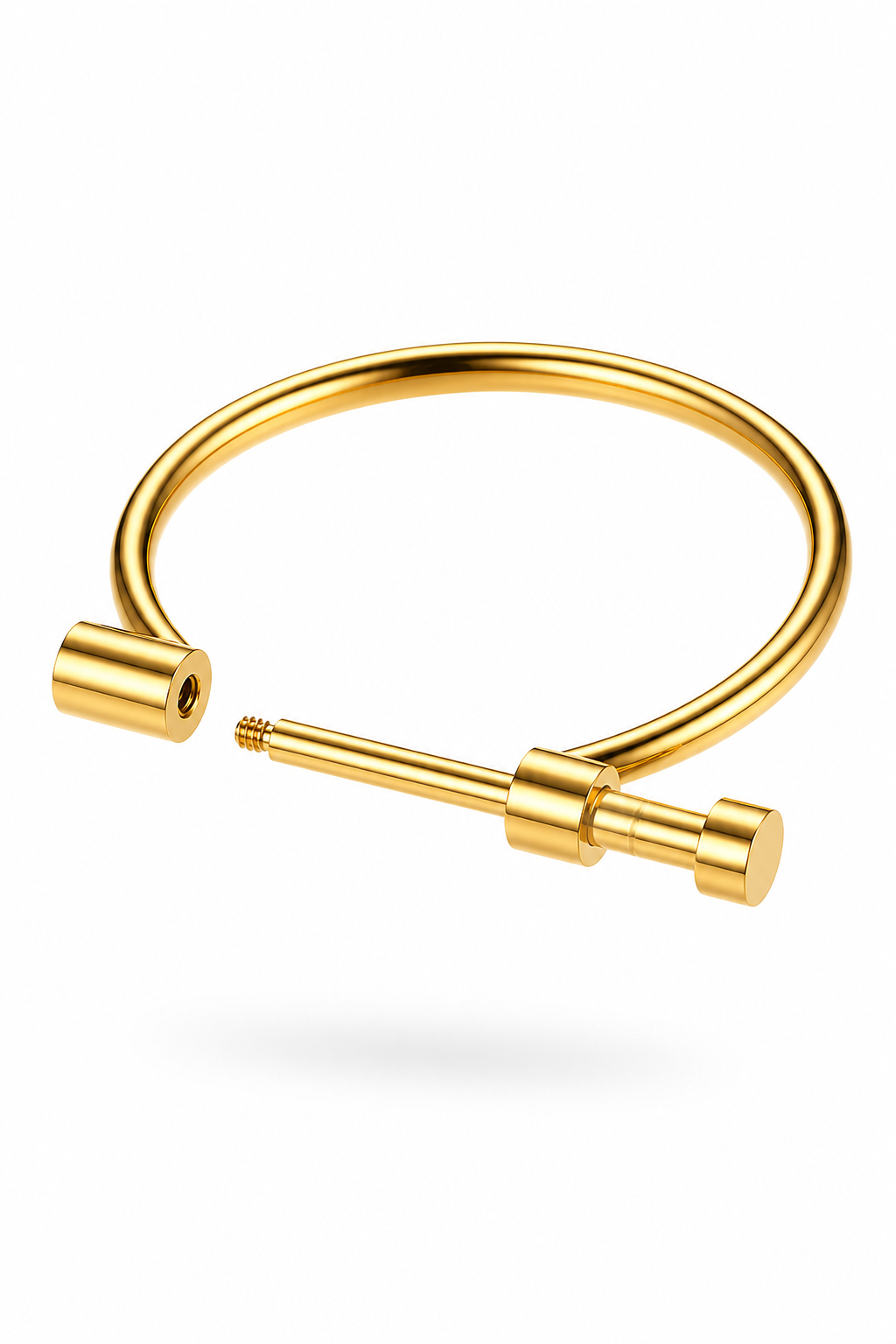 Fendleigh Laurelle Sloane Signature screw bracelet detail close-up